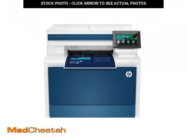 Lot 74-12391754 - HP Color LaserJet Pro MFP 4301fdn Printer, Print, Scan, Copy, Fax, Fast, Easy setup, Mobile printing...