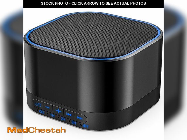 Lot 74-13571762 - Magicteam White Noise Machine with 20 Non Looping Natural Soothing Sounds Memory Function 32 Levels ...