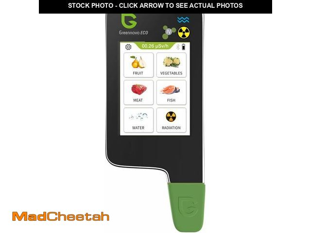 Lot 74-14590696 - ECO6 Black Nitrate Tester for Fish Fruit Vegetable Meat,TDS Water Tester Radiation Meter Geiger Coun...