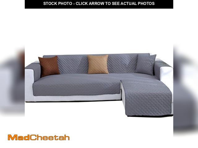 Lot 74-12217106 - JIABOLANG Double Side L Shape Couch Cover Sectional Sofa Covers Set Chaise Couch Cover Slip Covers f...