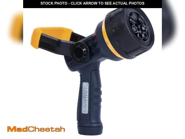 Lot 74-12558533 - Melnor 7 Pattern Lever Handle Nozzle 90404 - USED