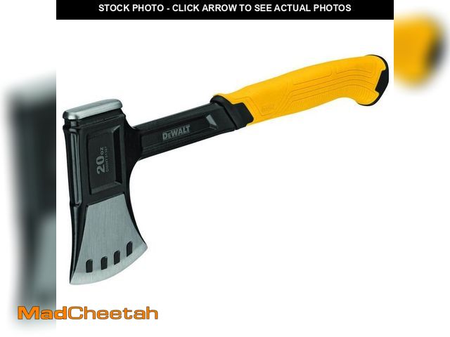 Lot 74-14277355 - DEWALT 20 oz. Steel Campers Axe with 11-3/4 in. Handle - USED