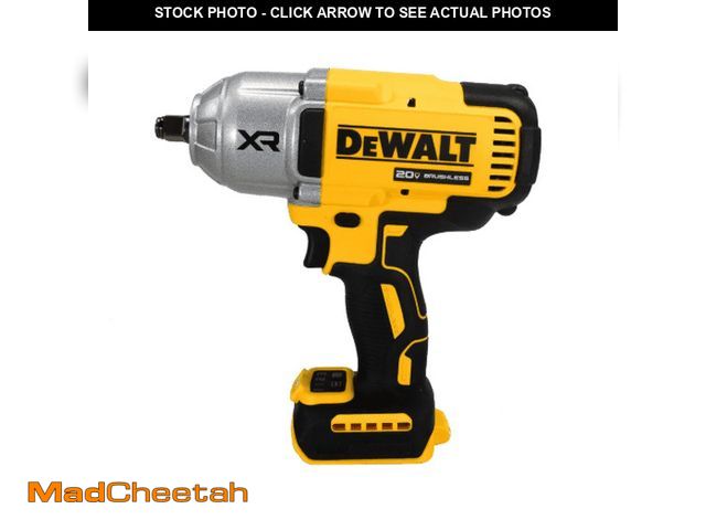 Lot 74-13742983 - DEWALT 20V MAX XR 1/2 in High Torque Impact Wrench (DCF900B) â 1,030 ft-lbs Fastening, 1,400 ft-lb...