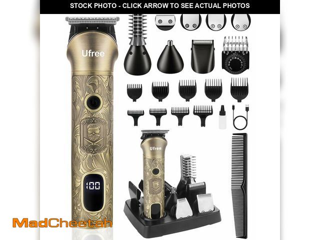 Lot 74-13631179 - Ufree Beard Trimmer for Men, Electric Razor Shaver, Cordless Hair Clipper Shaving Kit for Mustache B...