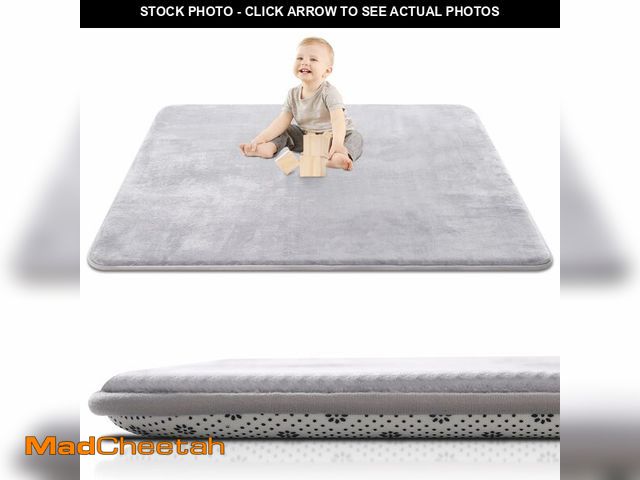 Lot 74-12607370 - SEPARO Thick Baby Play Mat for Floor,50 x 50 Playpen Mat,Tummy Time Foam Mat,Ultra Soft Support &amp...