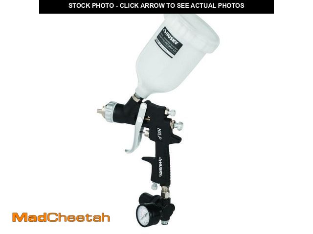 Lot 74-12989005 - *DIRTY* Husky Gravity Feed Composite HVLP Spray Gun *DIRTY*  - USED