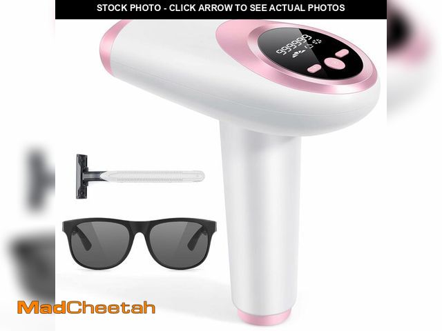 Lot 74-12455698 - Laser Hair Removal for Women,999,999 Flashes Painless IPL Hair Removel, Hair Removal Device at-Home ...