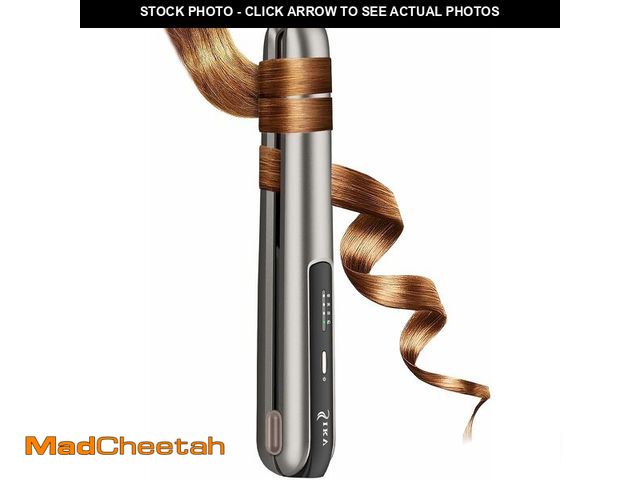 Lot 74-10896299 - 2-in-1 Cordless Hair Straightener and Curler, Portable Mini Flat Iron with Rechargeable, Wireless Cu...