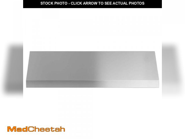 Lot 74-12257622 - GE Profile 30 in. Smart Wall Mount Hood with Lights in Stainless Steel - UNUSED
