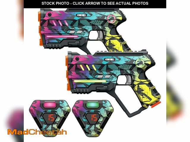Lot 74-14428451 - Laser Tag Set of 2, Lazer Tag Game for Kids Indoor &amp; Outdoor Play, Gift Ideas for Kids Teens and...