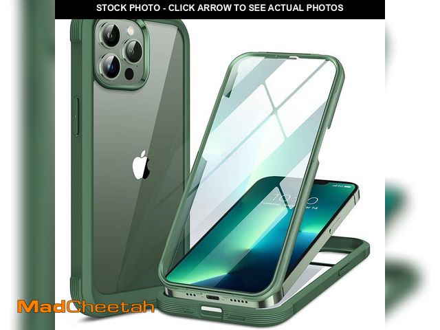 Lot 74-12714863 - Miracase Glass Case for iPhone 13 Pro Max 6.7 inch, Upgrade Full-Body Clear Phone Bumper Case Cover ...