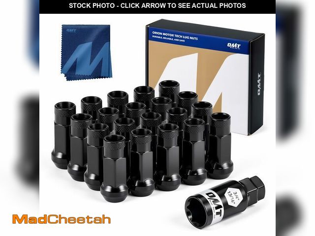 Lot 74-14151264 - Orion Motor Tech M12x1.25 Lug Nuts, 12mmx1.25 Wheel Lug Nuts Compatible with Infiniti Nissan Subaru ...