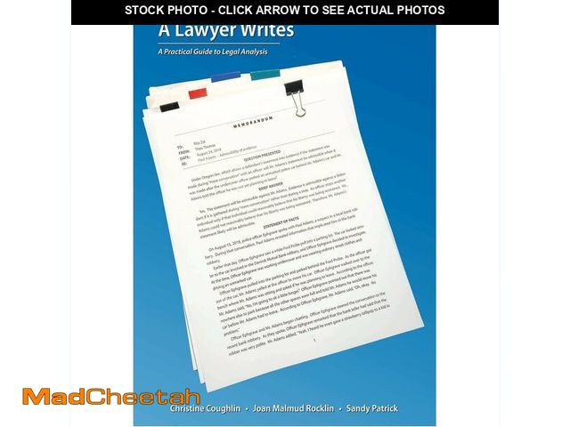 Lot 74-14294048 - A Lawyer Writes: A Practical Guide to Legal Analysis - USED