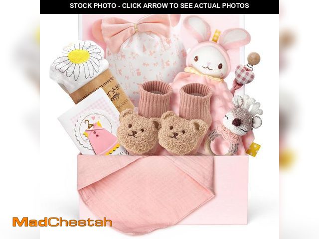 Lot 74-12442708 - Strawberry Fairy 10 PCS Baby Gift Set for Girls, Newborn Essentials Stuff Baby Girl Gifts, Baby Girl...