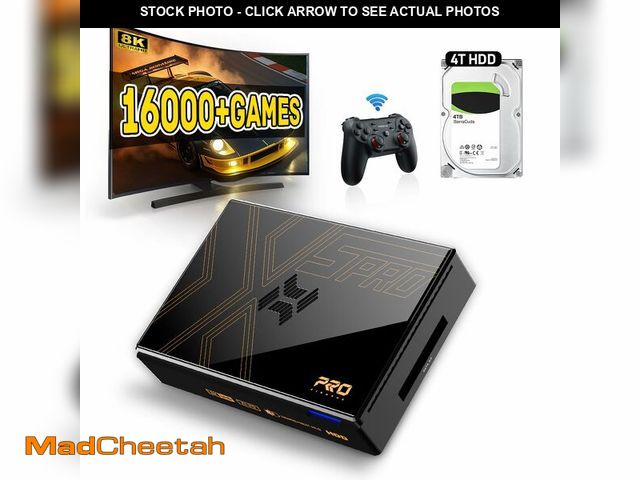 Lot 74-12878279 - Kinhank Super Console X5 PRO Retro Gaming Console with 16000+Games, Android 12.0 OS, RockChip RK3588...