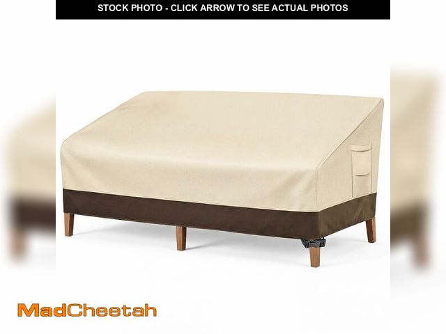 Lot 74-14054166 - Vailge Heavy Duty Patio Sofa Cover, 100% Waterproof 3-Seater Outdoor Sofa Cover,Lawn Patio Furniture...