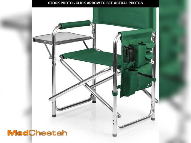 Lot 74-12044156 - ONIVA - a Picnic Time brand - Sports Chair with Side Table, Beach Chair, Camp Chair for Adults, (Hun...