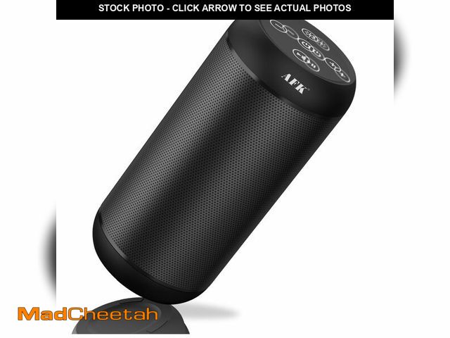 Lot 74-12708905 - AFK Portable Bluetooth Wireless Speaker, Loud Speaker Stereo Sound for Party, Home, Outdoor Black - ...