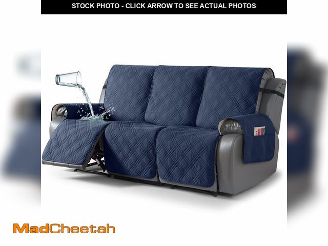 Lot 74-14272960 - TAOCOCO 100% Waterproof Recliner Sofa Covers 3 Seater, Split Couch Covers for Reclining Couches for ...