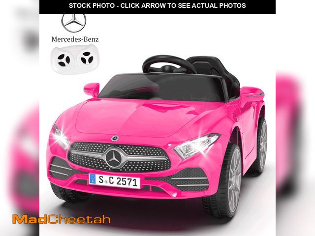 Lot 74-12889114 - Xuanlur Licensed Benz CLS 350 12V Electric Ride on Toys with Parent Remote Control, Spring Suspensio...