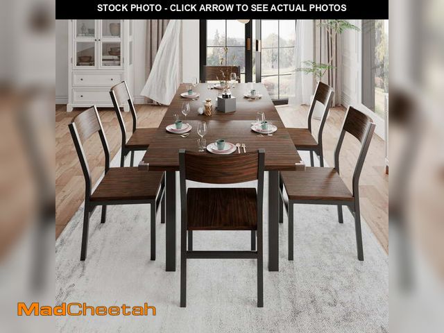 Lot 74-12679142 - iPormis 63" Extendable Kitchen Table (MISSING HARDWARE)  - UNUSED