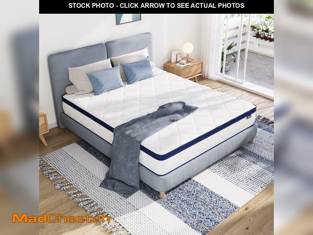 Lot 74-13935809 - Avenco Queen Mattress in a Box, 12 Inch Hybrid Size Mattresses with Comfort Foam and Pocket Coils, C...