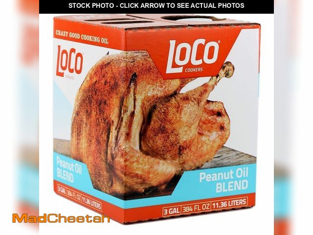 Lot 74-12921248 - LOCO 3 Gal. Peanut Oil Blend EXP 11/02/25 - UNUSED