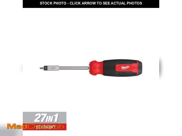 Lot 74-14083222 - Milwaukee 27-in-1 Tamperproof Multi-Bit Screwdriver - UNUSED