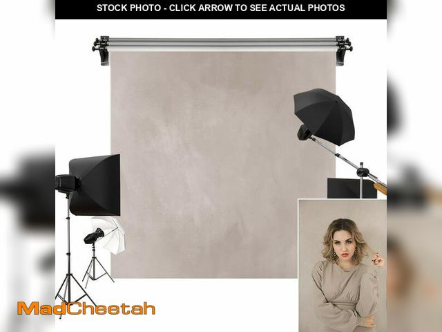 Lot 74-14149213 - Kate 10x10ft/3x3m Khaki Backdrops Photographers Retro Solid Background Photography Props Studio Digi...