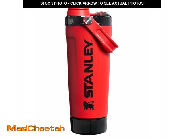 Lot 74-14213817 - STANLEY Vitalize Shaker Bottle 20 oz | Leakproof Insulated Stainless Steel Shaker Cup | Base Storage...