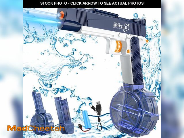 Lot 74-12435528 - Electric Water Gun,Powerful Water Gun Large Capacity Squirt Guns for Adults and Kids, Super Water Bl...