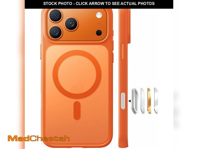 Lot 74-14340621 - TORRAS Stronger Magnetic &amp; Shockproof for iPhone 17 Pro Max Case, Fit for MagSafe, Military Grad...