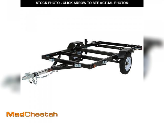 Lot 74-12474013 - Ultra-Tow 4ft. x 8ft. Steel Folding Utility Trailer Kit, 1170-Lb. Load Capacity - UNUSED