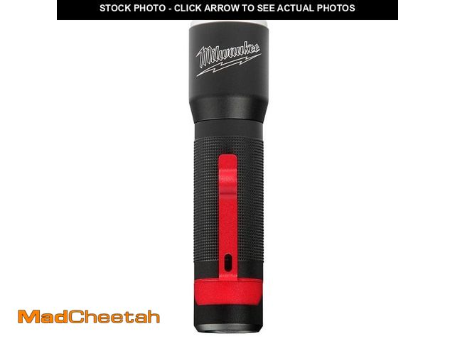 Lot 74-12855033 - Milwaukee 325 Lumens LED Aluminum Flashlight - UNUSED