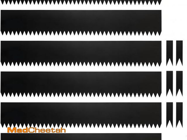 Lot 74-12523293 - Metal Landscape Edging 6 Pack 40" L x 6" H (20 FT Total),Galvanized Metal Garden Edging, Hammer-in,F...