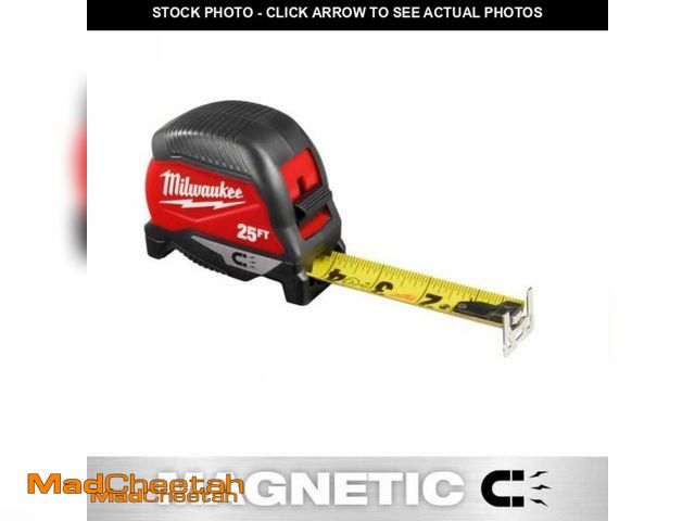 Lot 74-12043137 - Milwaukee 25 ft. Magnetic Tape Measure - UNUSED