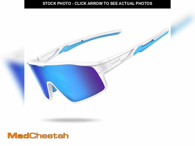 Lot 74-14210609 - Lamicall Polarized Sport Sunglasses for Age 6-10 Kids - UV400 Protection Baseball Cycling Running Su...