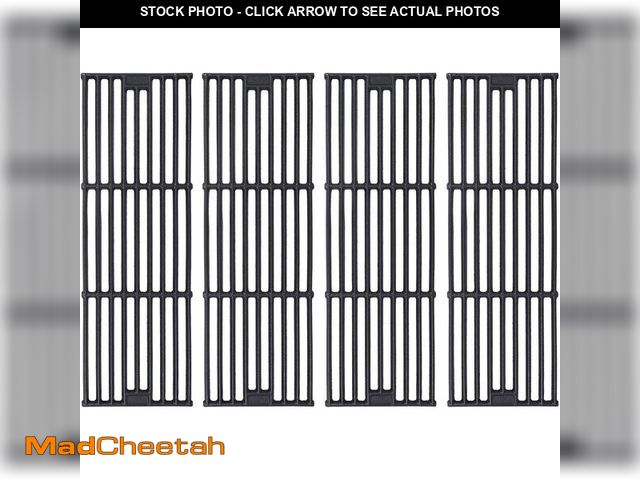 Lot 74-14603064 - (MISSING 2 GRATES) GGC 19 3/4" Grill Grates for Chargriller 3001, 5050, 3008, 3030, 3725, 4000, 5252...