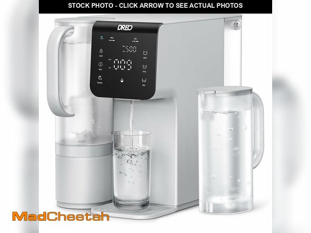 Lot 74-13017444 - Dreo Reverse Osmosis Water Filter Countertop, 7-Stage RO Water Filtration System, Installation-Free,...