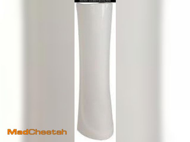 Lot 74-11987958 - (CHIPPED) PROFLO PF1103 Bathroom Sink Pedestal Only for PF1131 - White - UNUSED