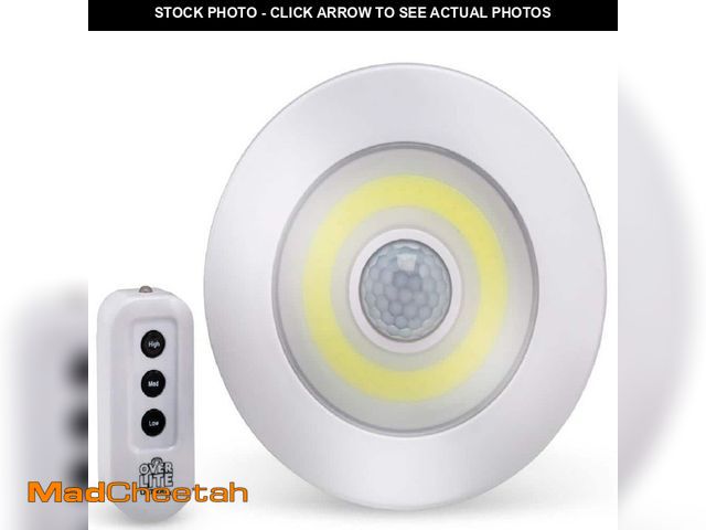 Lot 74-14600823 - Sensor Brite Ultra Overhead Motion Activated LED Rechargeable Night Light OLUR-CD4 - UNUSED