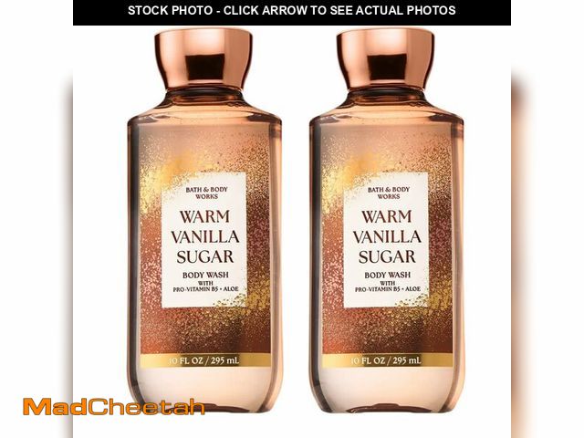 Lot 74-14423815 - Bath &amp; Body Works Warm Vanilla Sugar Body Wash, Nourishing Cleanser with Pro-Vitamin B5 &amp; Al...