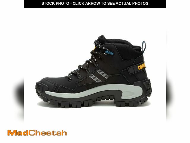 Lot 74-14080814 - CAT Men's Invader Mid Vent Composite Toe Construction Boot, Black, 10.5 - UNUSED