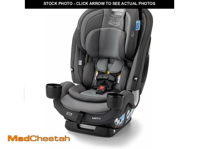Lot 74-13086996 - Graco SlimFit3 LX 3-in-1 Slim Car Seat, Rear Facing, Forward Facing to Highback Booster Car Seat, Ku...