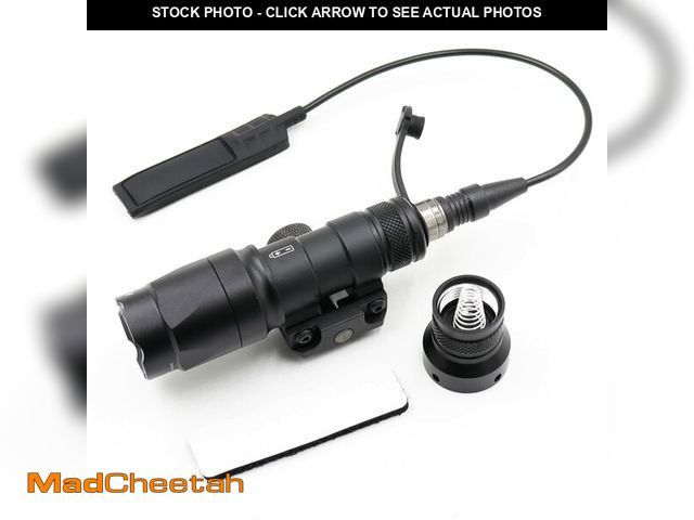 Lot 74-13571649 - LThyzszb Tactical Picatinny Flashlight M300A Mini Light LED Whitelight with Strobe Weapon Light with...