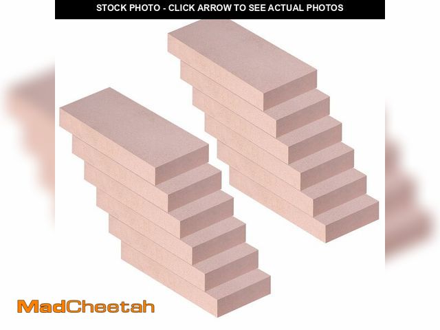 Lot 74-13709586 - Fire Bricks, Woodstove Firebricks, High Temperature Resistant Clay Firebricks for Wood Stoves, Firep...