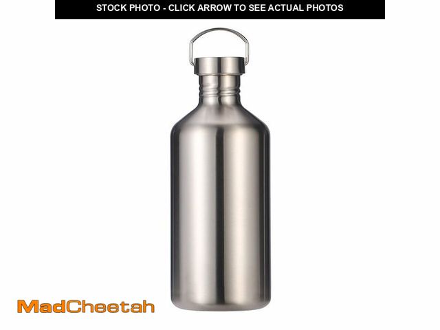 Lot 74-12699297 - CDJ 68 oz Single Walled Stainless Steel Leak Proof Sports Water Bottle 18/8(304) metal water bottle ...