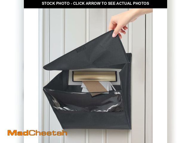 Lot 74-13720858 - Uniclife Mail Slot Catcher for Door, Large Capacity Letter Catcher Letterbox Catcher, Front Door Mai...