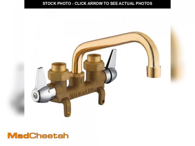 Lot 74-12531465 - Glacier Bay 2-Handle Laundry Faucet in Rough Brass - UNUSED