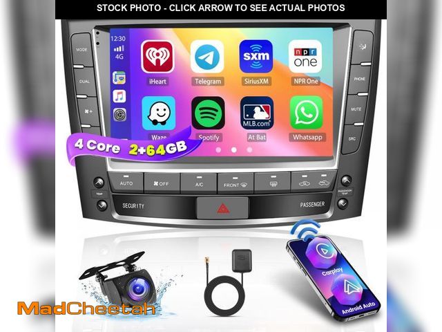 Lot 74-12308155 - Inefala 2+64G Screen for Lexus IS250 IS300 IS350 2006 2007 2008 2009 2010 2011 2012 CarPlay Stereo A...
